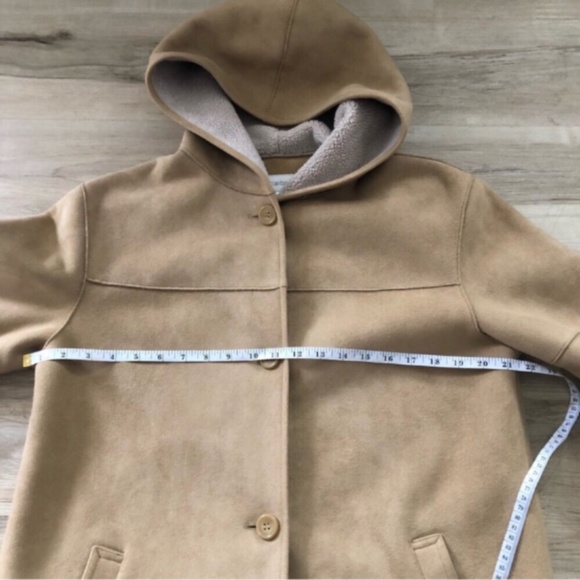 Liz Claiborne Faux Sherpa Peacoat - Picture 8 of 12